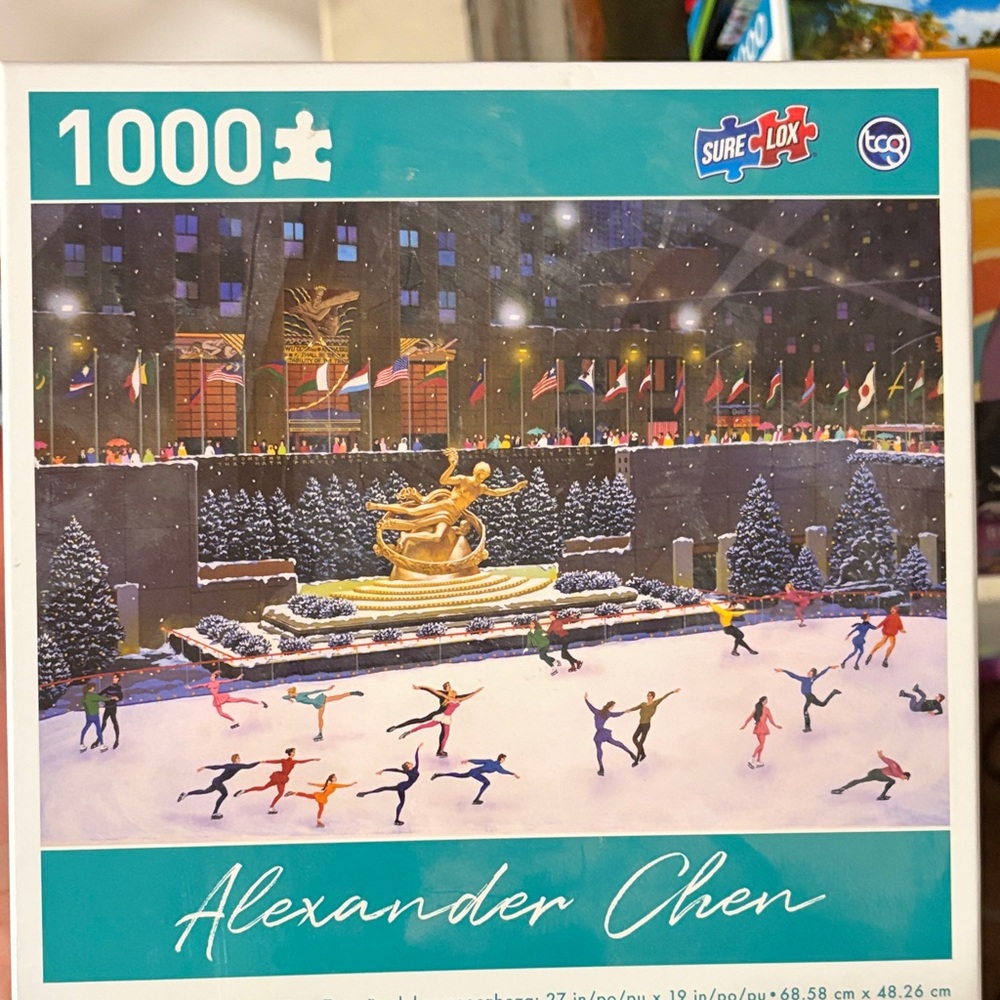 Sure-Lox 1000 Piece Ice Skating Puzzle